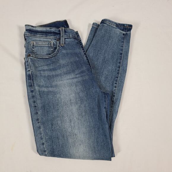 Lucky Brand High Rise Brigette Button Fly Jeans Skinny Ankle 6/28 - Picture 6 of 10